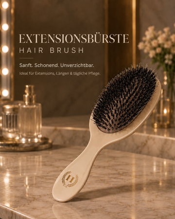 HAIR Extensionsbürste – sanft zu Extensions, stark im Ergebnis